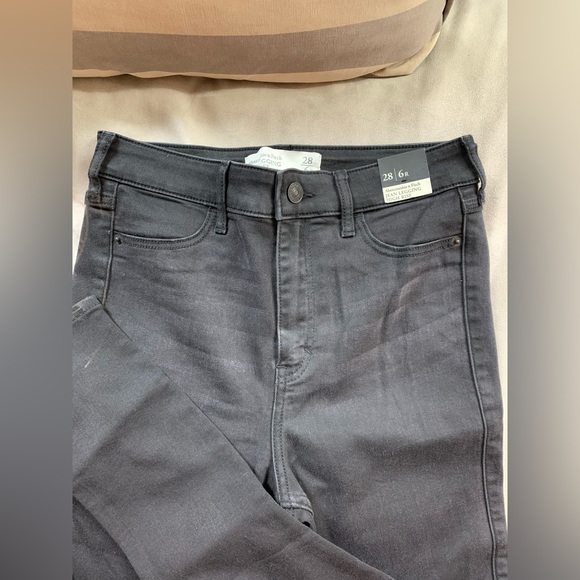 Abercrombie & Fitch black jean high rise legging - Picture 8 of 9
